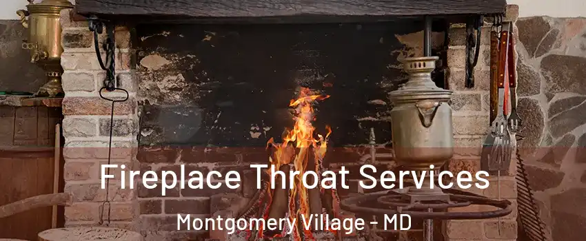  Fireplace Throat Services Montgomery Village - MD