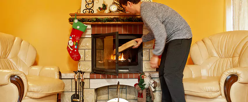Gas to Wood-Burning Fireplace Conversion Services in Montgomery Village, Maryland