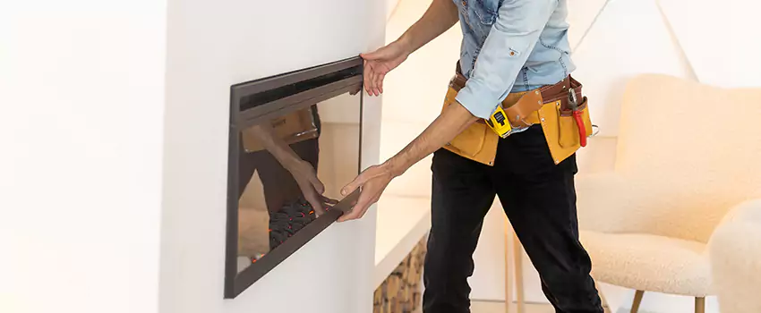 Metal Fireplace Installation in Montgomery Village, Maryland