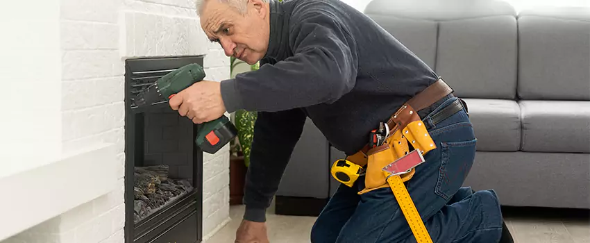 New Indoor Fireplace Installation in Montgomery Village, Maryland