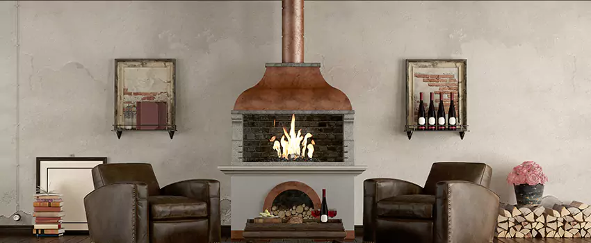 Thelin Hearth Products Providence Pellet Insert Fireplace Installation in Montgomery Village, MD