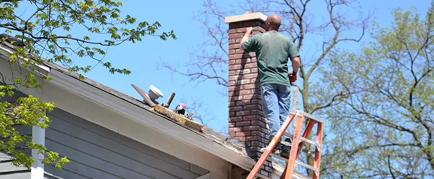 Vinyl and PVC Chimney Flashing Installation in Montgomery Village, MD