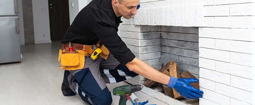Fireplace Damaged Damper Frame Repair Services in Montgomery Village, Maryland