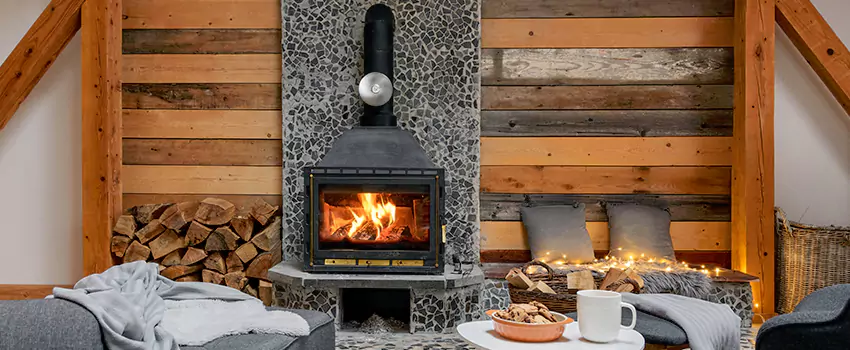 Thelin Hearth Products Direct Vent Gas Stove Fireplace Inspection in Montgomery Village, Maryland